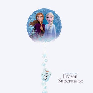 Frozen Nokk Water Spirit Balloon: 25" Frozen Birthday Party Decor image 2