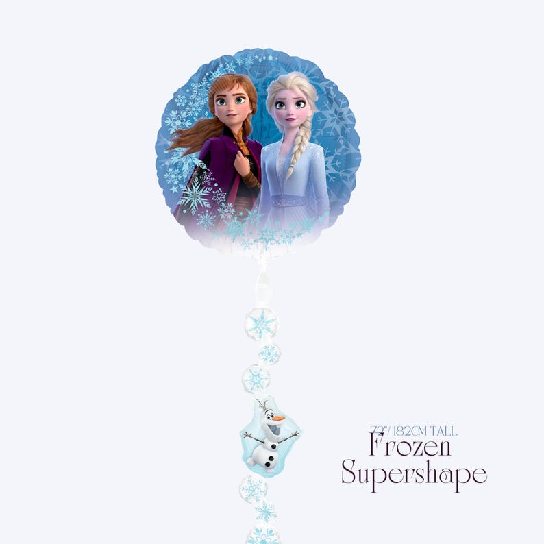Frozen Nokk Water Spirit Balloon: 25" Frozen Birthday Party Decor image 2