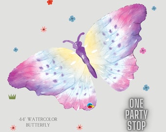 Butterfly Balloon | Butterfly Foil Balloons | Pastel Butterfly | Girls Birthday Party Decor |  Pastel Birthday Balloons | Butterfly Birthday