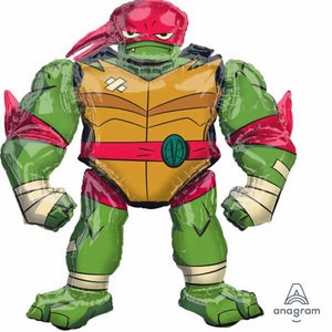 Ninja Turtle Balloon - Anagram Licensed | Ninja Turtle Birthday | Teenage Mutant Ninja Turtle Birthday | Ninja Turtle decorations | 7th bday