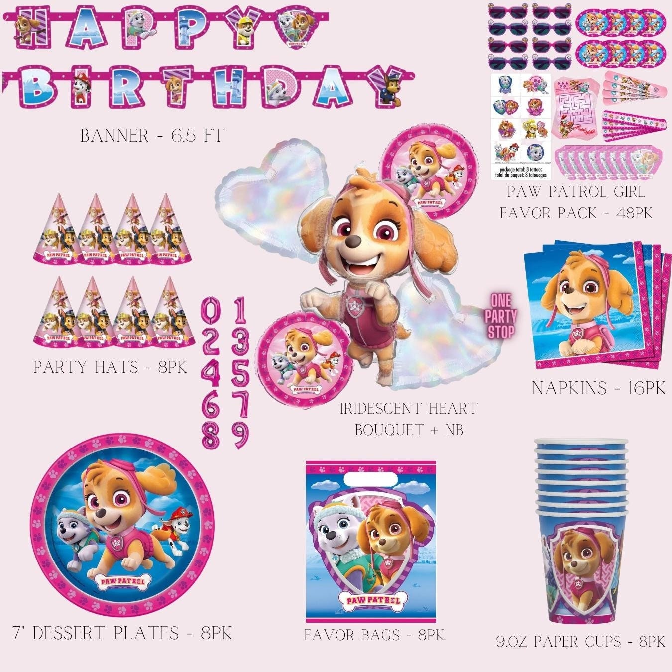 Paw Patrol Girl Party Supplies