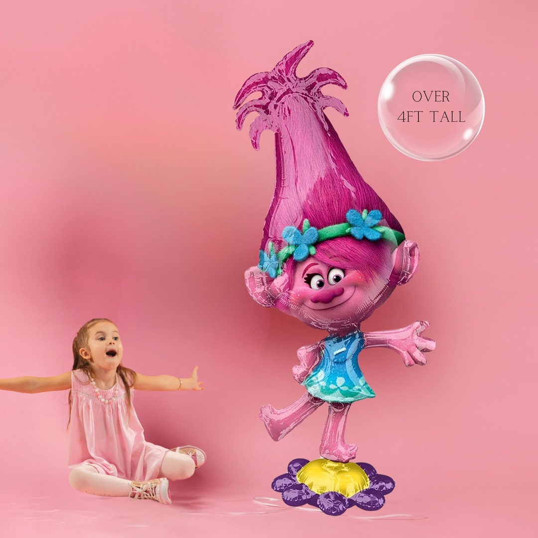 Buy Trolls World Tour Poppy Balloon: Licensed Anagram Airwalker