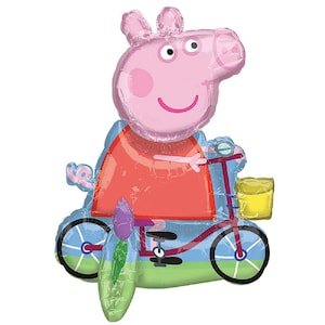 Peppa Pig Balloons - Anagram Licensed | Peppa Pig Birthday Decoration | Peppa Pig Birthday | Peppa Pig Party | Toddler Bday | George Pig