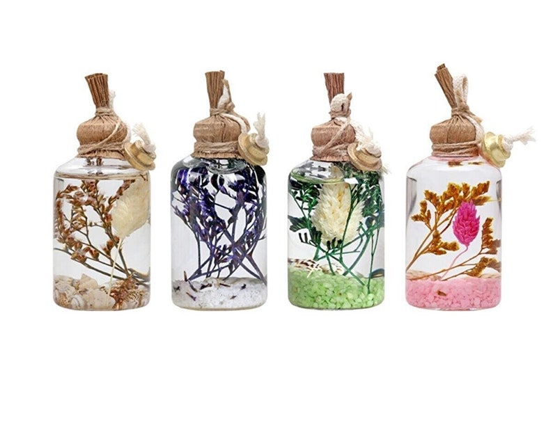 Decorative Oil Lamp Candle Set of 4 Etsy