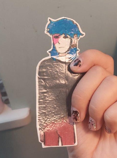 Sally Face Full Body Sticker 6.50 Cm X 11.50 Cm - Etsy