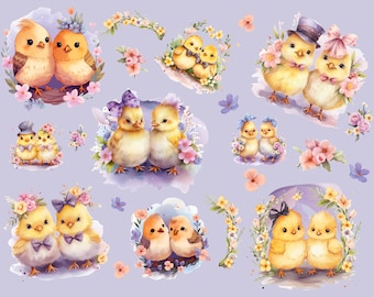 Adorable Easter Chicks - Digital Download