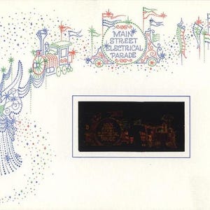 Disneyland + WDW New Main Street Electrical Parade Premiere Performance Invitations, 1977