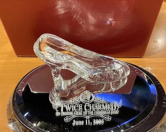 Cinderella Slipper Arribas Disney Cruise Line Twice Charmed 2005