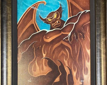 Night on Bald Mountain Framed Giclée Canvas Art, Signed Limited Edition