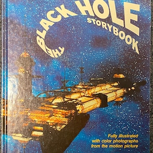 The Black Hole Walt Disney Read a Long Picture Book Vintage Kids