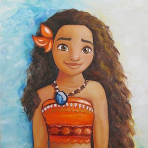 Moana by Paige O&#39;Hara inspired by Moana