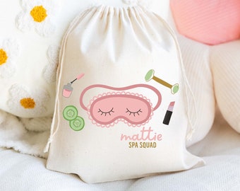 Spa Birthday Party - Pamper Party - Spa Party Bag - Spa Birthday Party Favors - Salon Squad - Spa Party Gift Bag