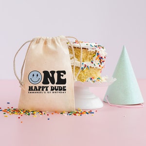 One Happy Dude Birthday - One Happy Dude Party - First Birthday Party - Boys First Birthday Party - Smiley Face First Birthday