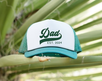 Dad Hat - Trucker Hat - Father's Day Gift - New Dad - Baseball Team Favor - Custom Hat - Hats for Men - Gifts for Men - Dad Merch