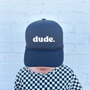 Casquette de camionneur mec - cadeau d&#39;anniversaire - casquette de camionneur personnalisée - chapeau pour enfants - marchandise voyage en famille - chapeau pour jeune - cadeau personnalisé - chapeau pour tout-petit