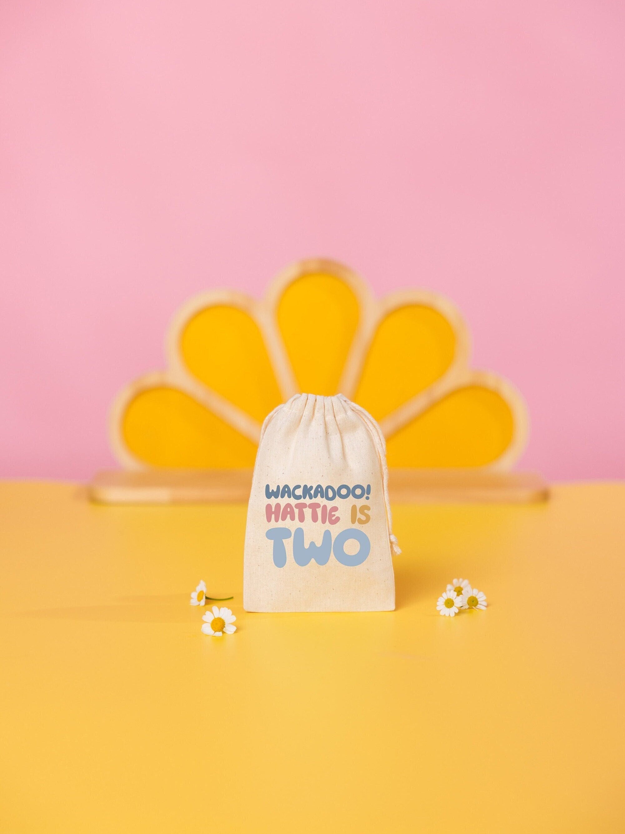 Wackadoo Custom Birthday Favor Bag