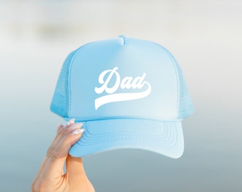 Dad Hat - Trucker Hat - Father's Day Gift - New Dad - Baseball Team Favor - Custom Hat - Hats for Men - Gifts for Men - Dad Merch