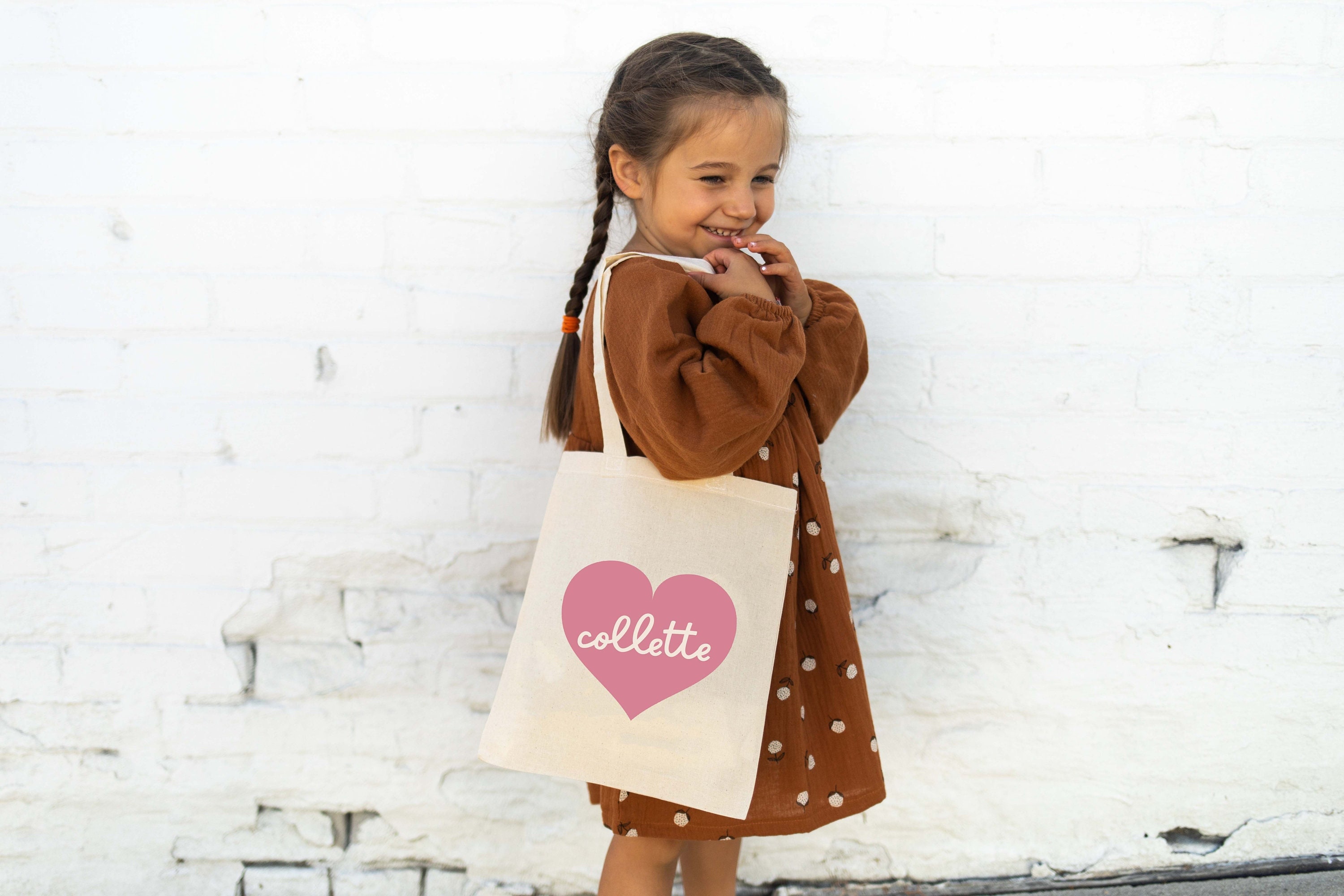 Heart Tote Bag - Etsy