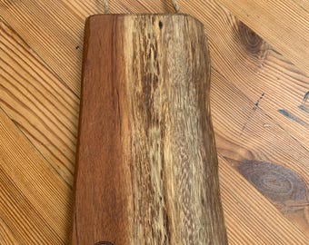 Rustic Wooden Serving Board – Celtic Tree of Life Design, Handmade in Wales