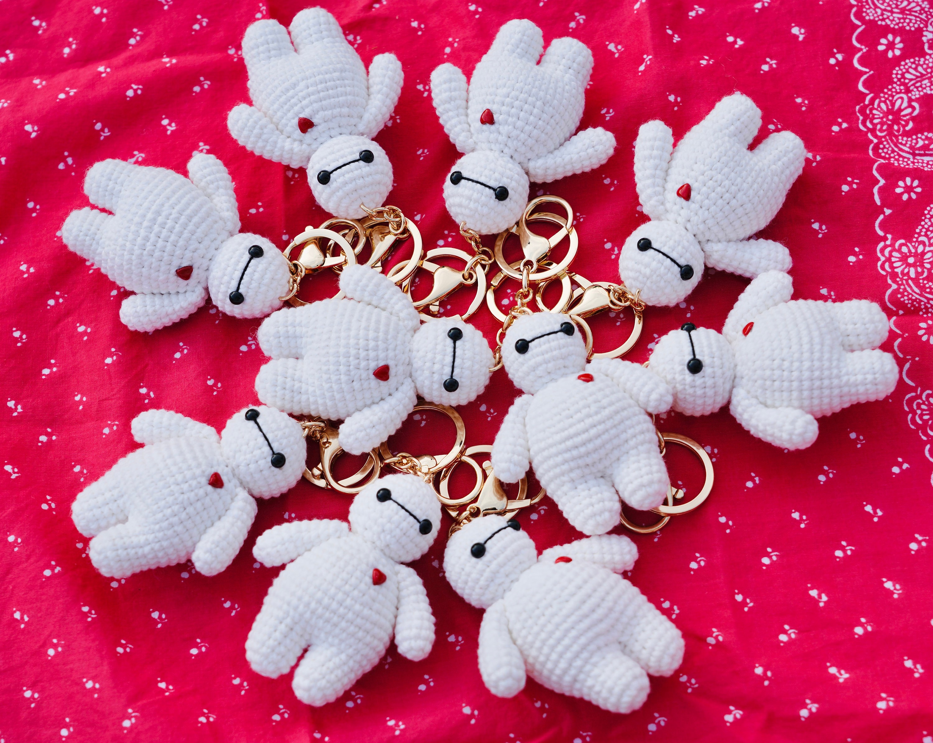 Baymax Keychain - Etsy