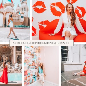 22 Bright and Peachy Lightroom Presets for Mobile & Desktop Lightroom, Instagram Presets, Blogger Travel Presets, DMG XMP Photo Edit Filters