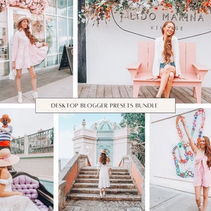 11 Bright and Dreamy Lightroom Desktop Presets for Instagram Bloggers, Instagram Presets, Travel Presets, XMP Photo Edit Filters