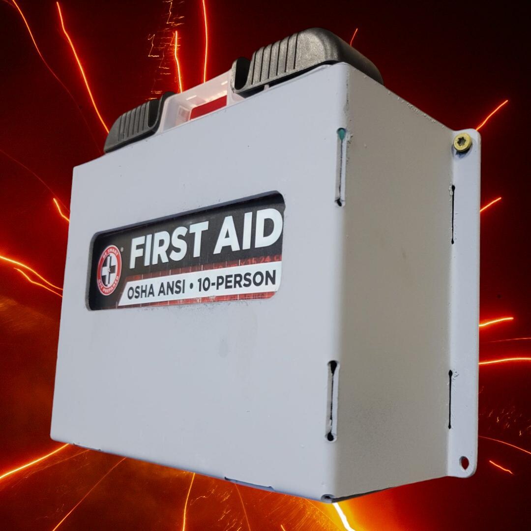 First Aid Kit From Harbor Freight Holder Wall Mount - DXF File for CNC ...