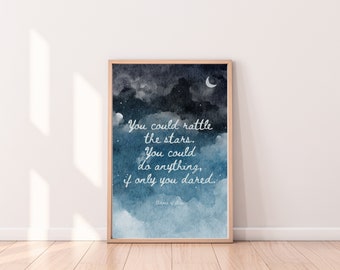 Throne of Glass Quote Print: Maasiverse Bookish Wall Art (Digital Download)