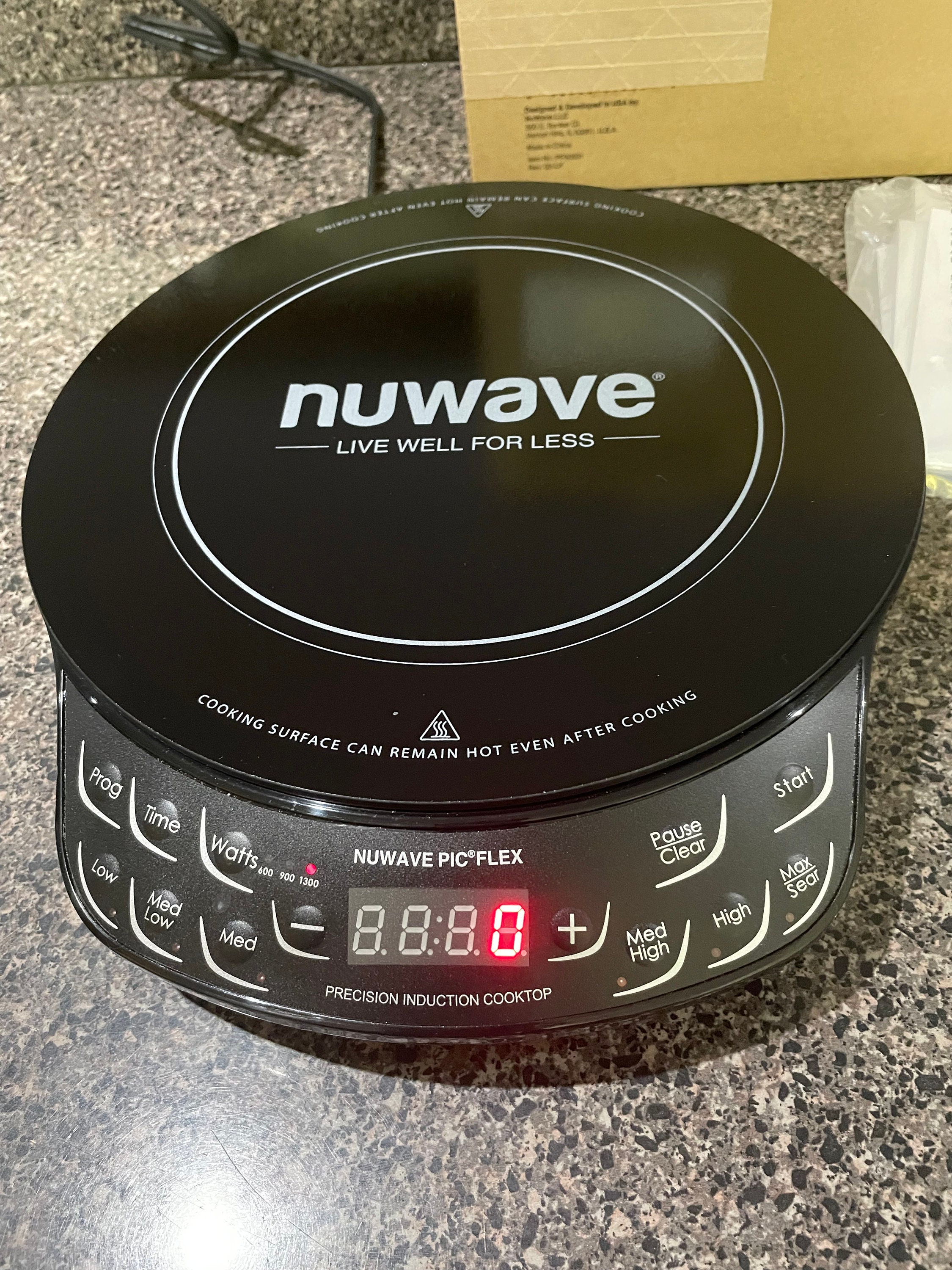 NuWave PIC Flex Precision Induction Cooktop with 9 Fry Pan