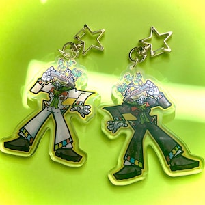 Toontown Corporate Clash: HighRoller Keychains