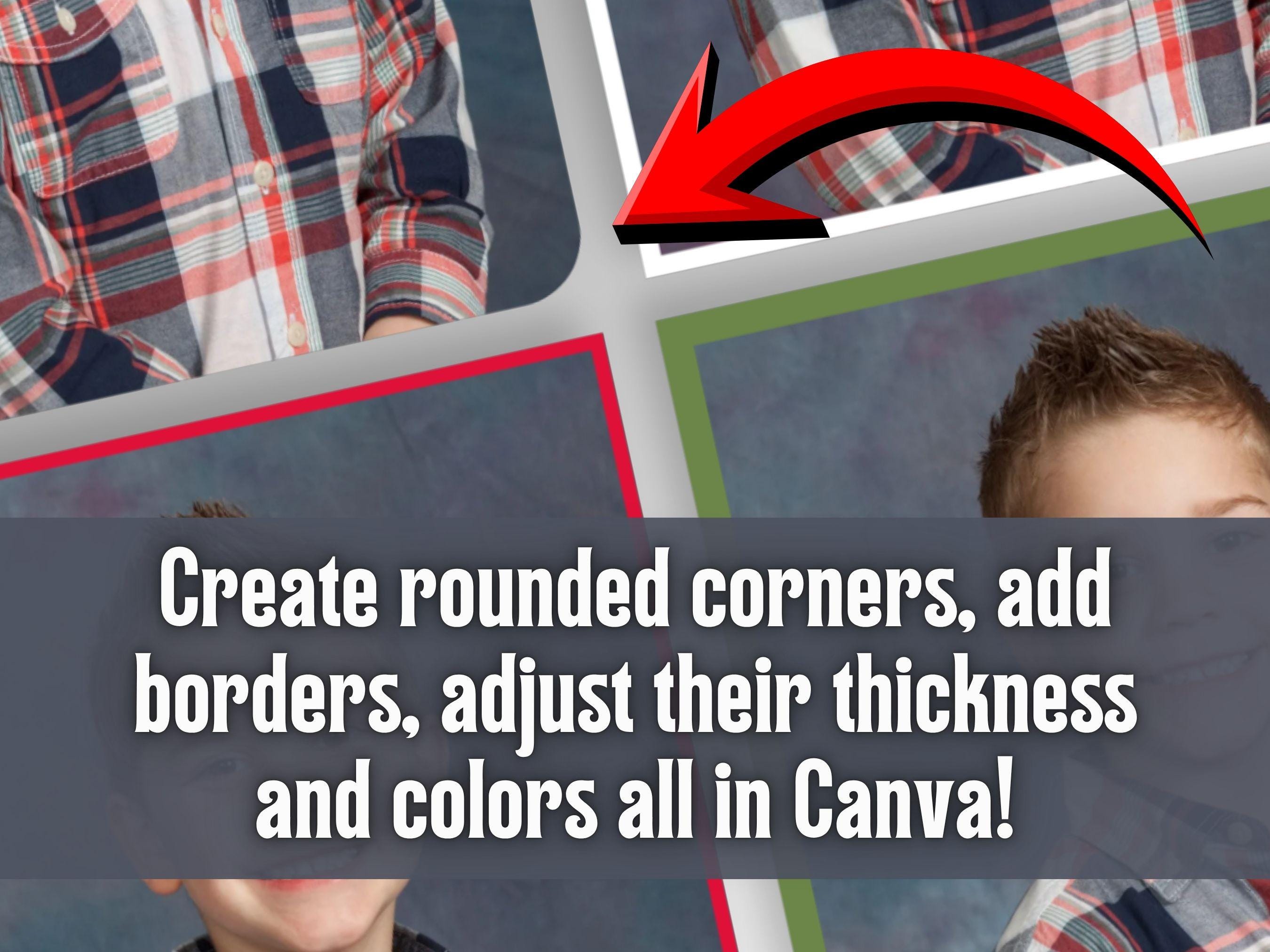 DIY Wallet Photo Template 2.5x3.5" Printable Canva Template (instant