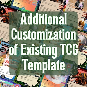 Customize an Existing TGC Template - Two-Sided Character Card