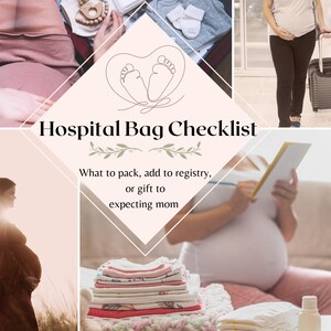 Hospital Bag Checklist for Expecting Moms & Newborn Babies