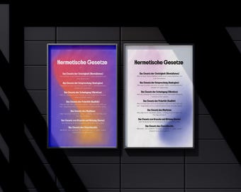 Hermetic Laws Digital Printing