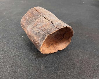 Hueco de árbol en forma de tocón, madera flotante para acuario, ideal para gecos, leopardos, lagartos, sapos, tortugas, terrarios, accesorios para reptiles, raíces para paisajismo acuático.