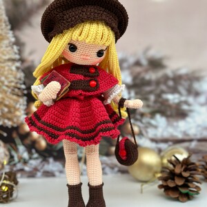 Amigurumi Pattern Ruby Doll Crochet Gifts Plush Printable PDF Tutorial ...