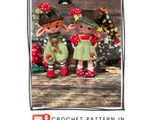 Amigurumi Pattern ELF Alder& Alin Doll Crochet Gifts Plush Printable PDF Tutorial English