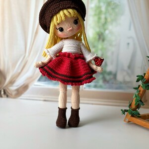 Amigurumi Pattern Ruby Doll Crochet Gifts Plush Printable PDF Tutorial ...