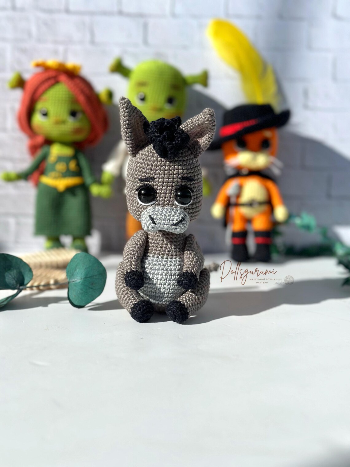 Amigurumi Pattern Shrek Crew Crochet Gifts Plush Printable PDF Tutorial ...