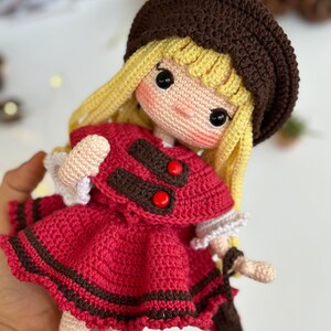 Amigurumi Pattern Ruby Doll Crochet Gifts Plush Printable PDF Tutorial ...