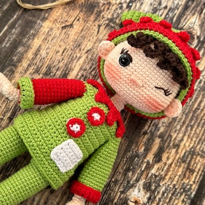 Amigurumi Pattern Owen Doll Crochet Gifts Plush Printable PDF Tutorial English image 5