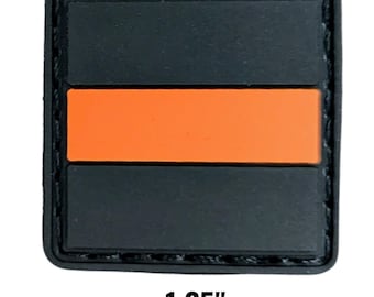 Thin Orange Line PVC Patch | SAR Ranger Eye (1.25")