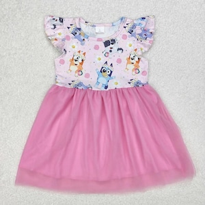 Blue Dog Bluey Twirl Dress
