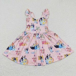 Blue Dog Bluey Twirl Dress