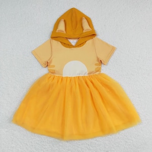 Orange Dog Bluey And Bingo Tulle Dress