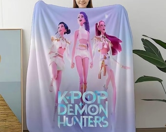 KPop Demon Hunters Blanket