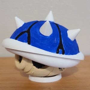 Blue Spiny Mario Shell image 4