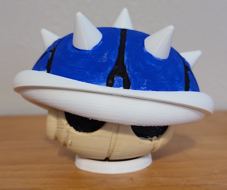 Blue Spiny Mario Shell image 2