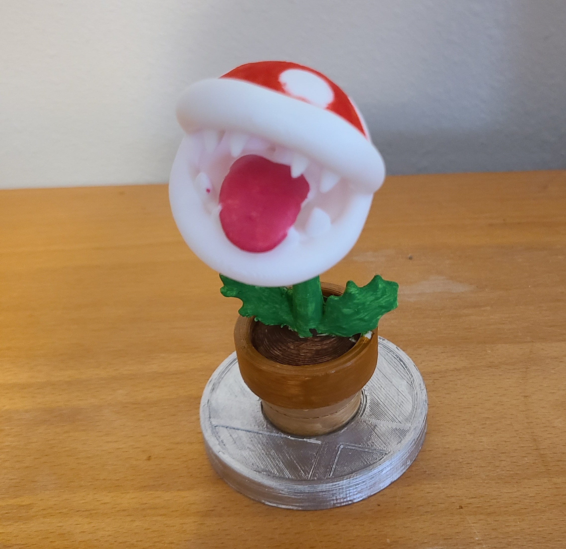 Piranha Plant 3d Printing
