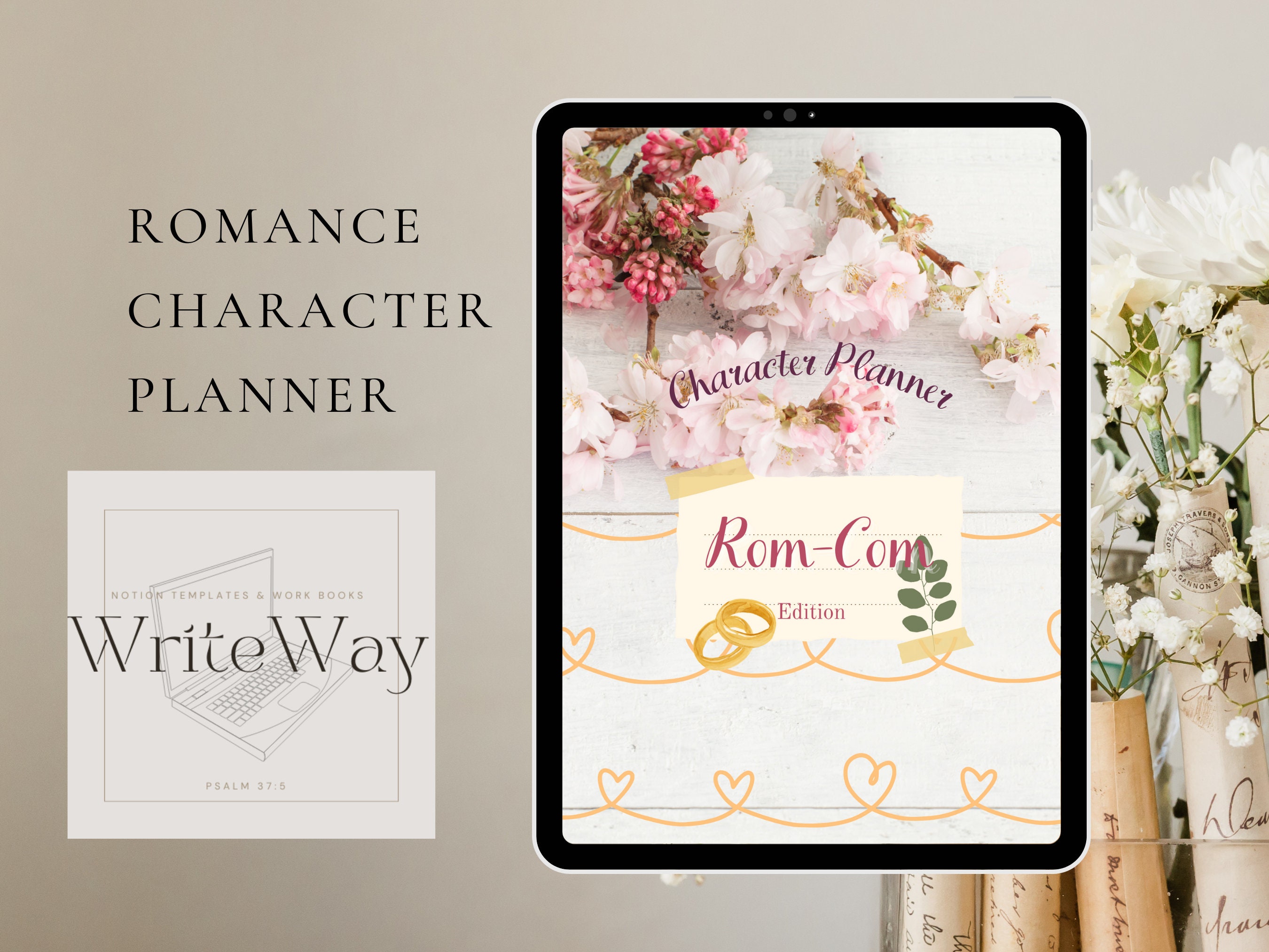 Romantic Character Planner for Romance Novelists, Roleplayers, and More ...